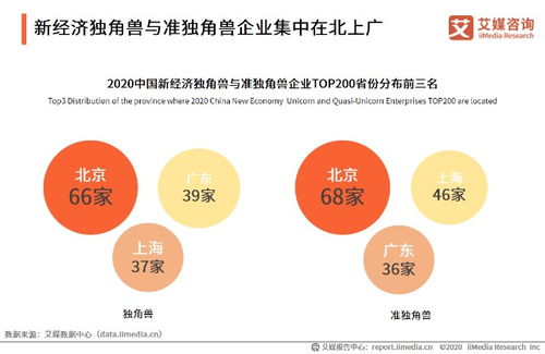 艾媒咨询2020年中国新经济独角兽 准独角兽top200榜单解读及标杆企业研究报告